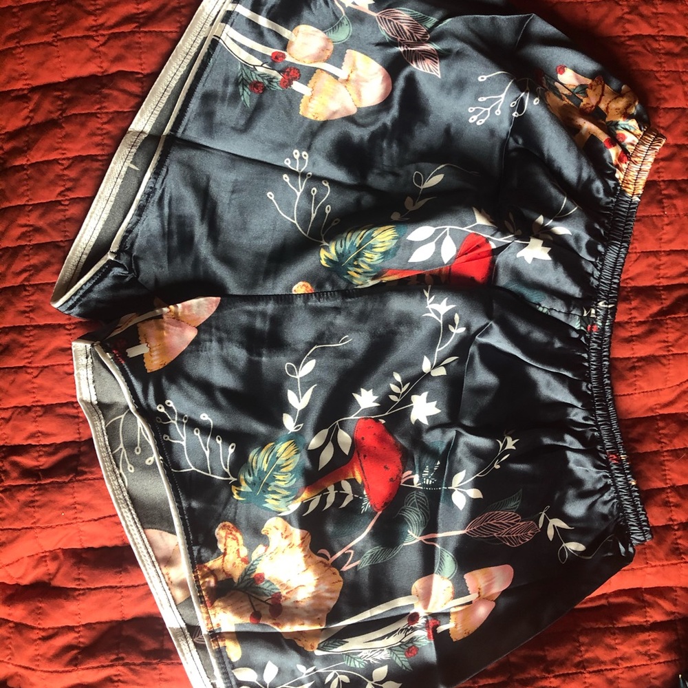 Mushroom PJ shorts